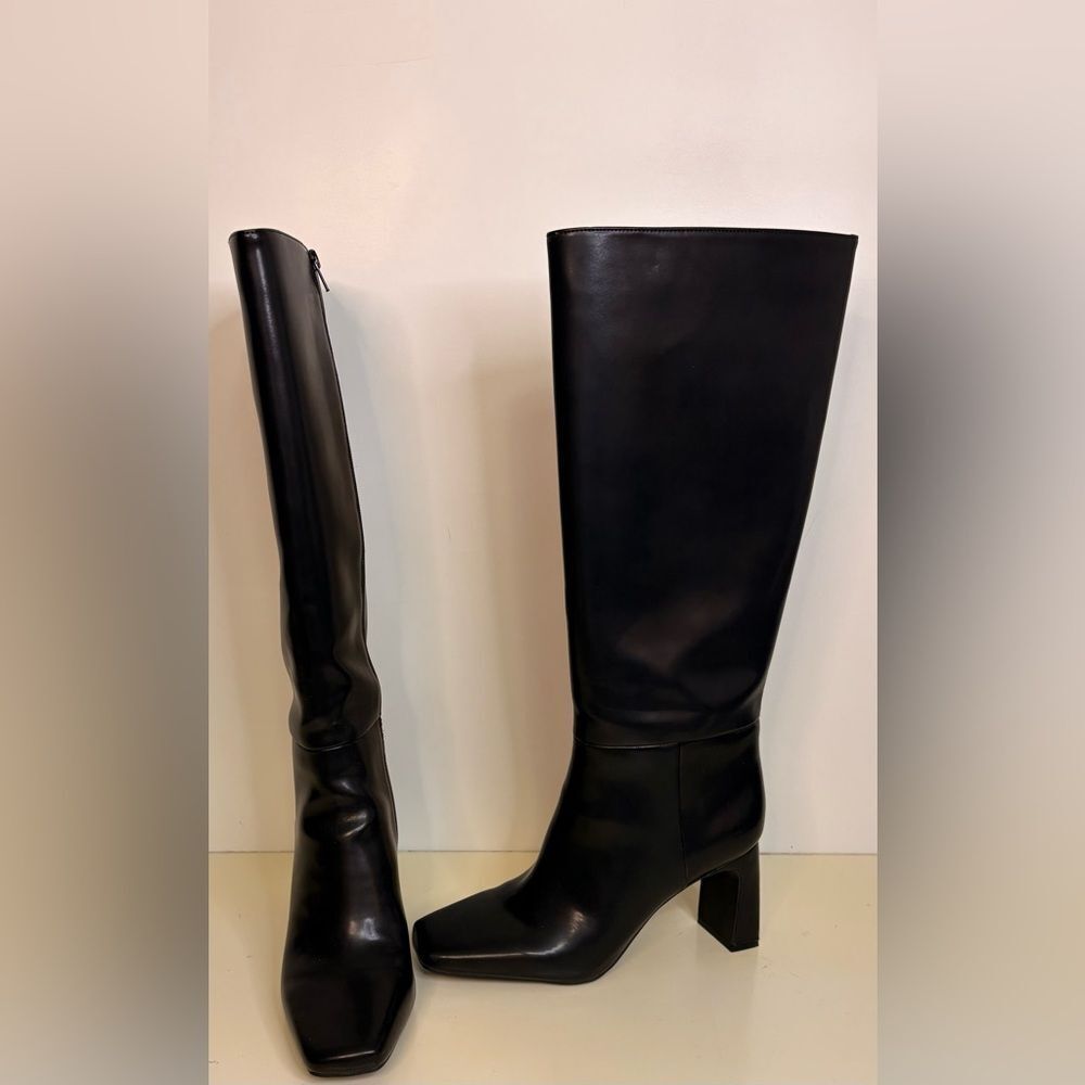 NIB I.N.C. International Concepts Odina Knee High Dress Boots sz 9